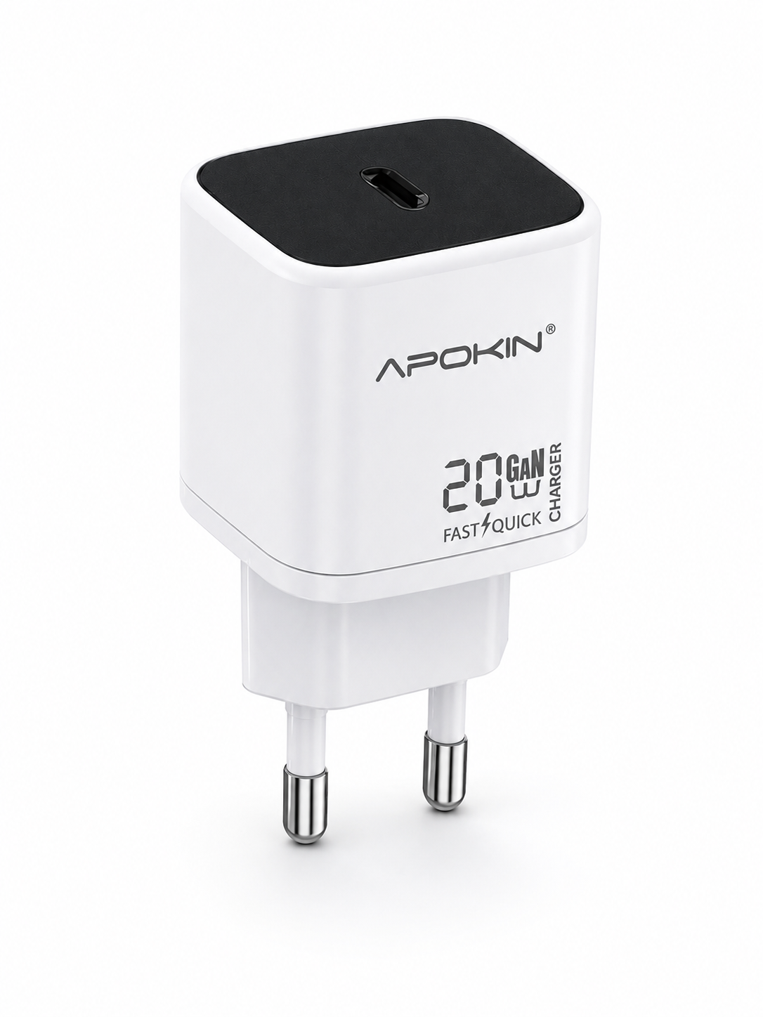 Adaptador Rápido USB-C PD 20W GaN